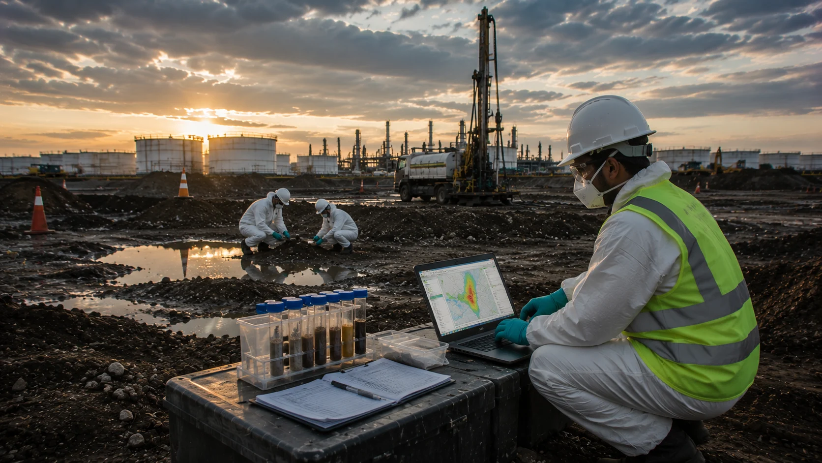 Analytical Intelligence in Contaminated Land Assessment